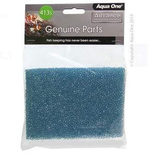 Aqua One Y Sponge 1pk 413s - MariSys 240 S1, Ocellaris 400 - 25413s - Aquatic Supplies Australia
