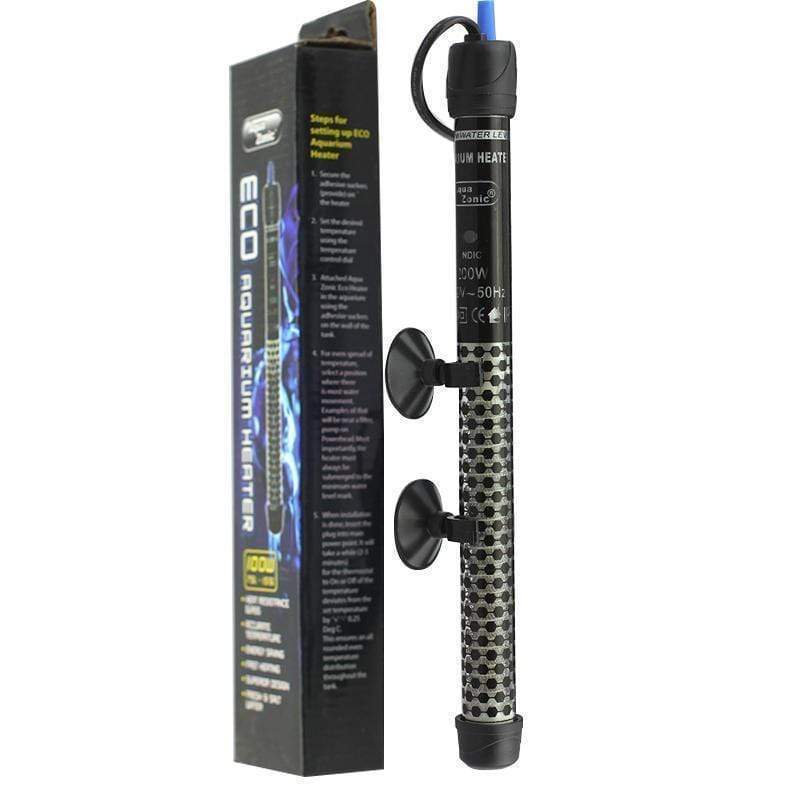 Aqua Zonic ECO Aquarium Heater 50W 23cm (50-75L) - Aquatic Supplies Australia