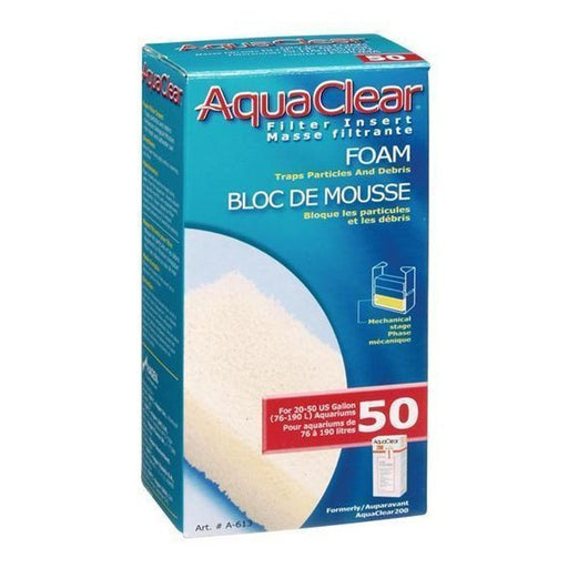 AquaClear 50 Foam Filter Insert - Aquatic Supplies Australia