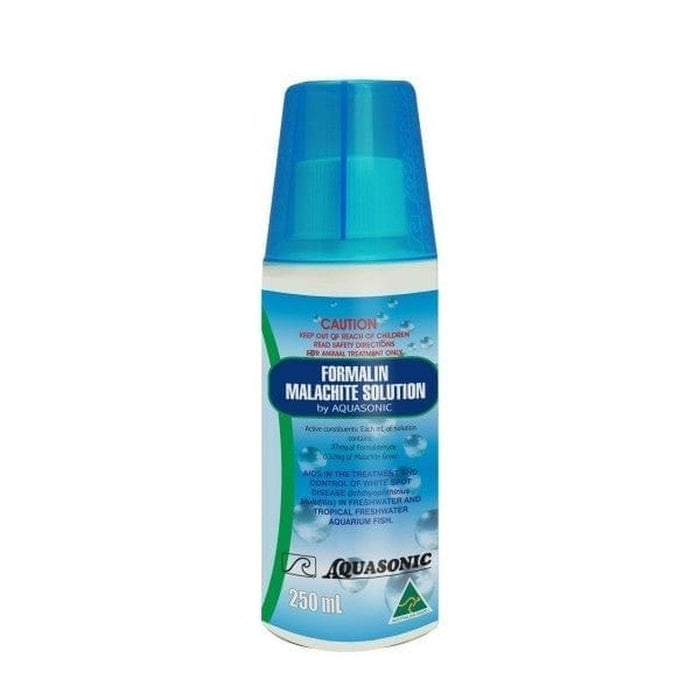 Aquasonic Formalin/Malachite Solution - Aquatic Supplies Australia