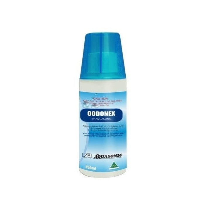 Aquasonic Marine Oodonex - White Spot & Velvet Treatment (Saltwater - Copper Sulphate & Aminacrine Hydrochloride) - Aquatic Supplies Australia