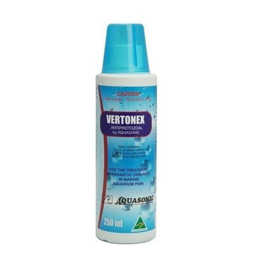 Aquasonic Marine Vertonex - White Spot Treatment (Saltwater - Quinine Hydrochloride & Malachite Green) - Aquatic Supplies Australia