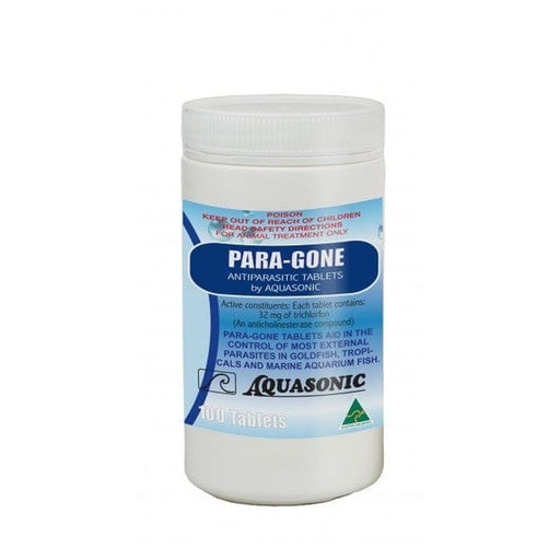 Aquasonic Para-Gone Parasite Treatment (Trichlorphon) - Aquatic Supplies Australia