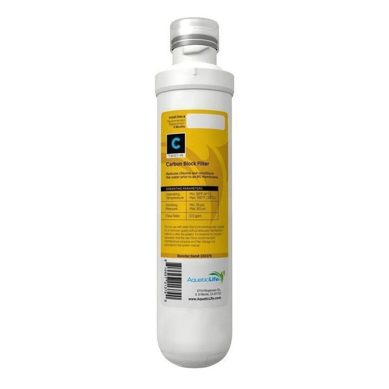 Aquatic Life Twist In Carbon Cartridge 330379 - Aquatic Supplies Australia