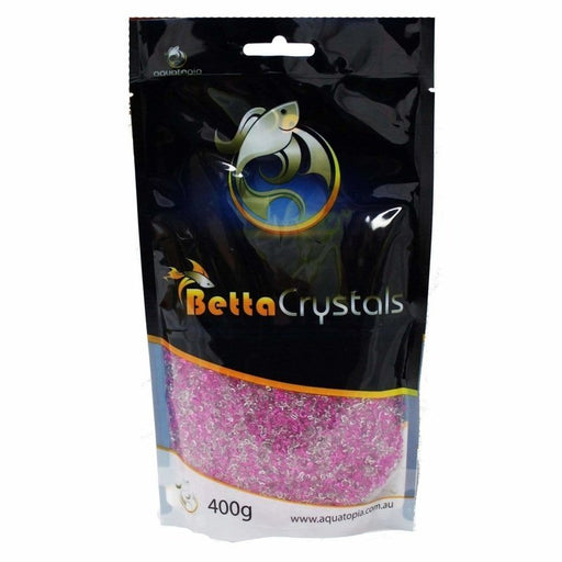 Aquatopia Betta Crystal Sand 400g Pink - Aquatic Supplies Australia