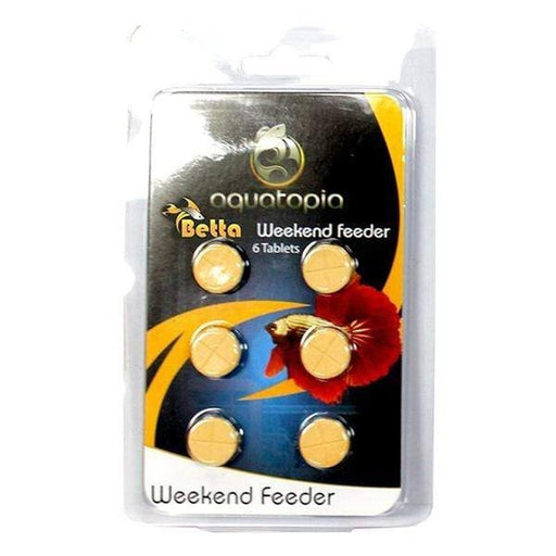 Aquatopia Betta Weekend Feeder Tablets 6 Pack - Aquatic Supplies Australia