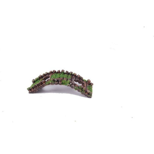 Aquatopia Broken Bridge with Moss 13 x 4 x 4cm - Aquatic Supplies Australia