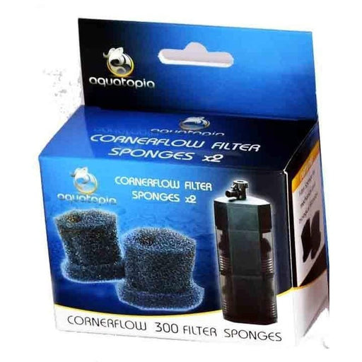 Aquatopia CornerFlow 300 Sponges 2 Pack - Aquatic Supplies Australia