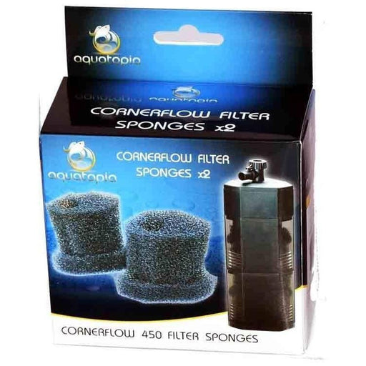 Aquatopia CornerFlow 450 Sponges 2 Pack - Aquatic Supplies Australia