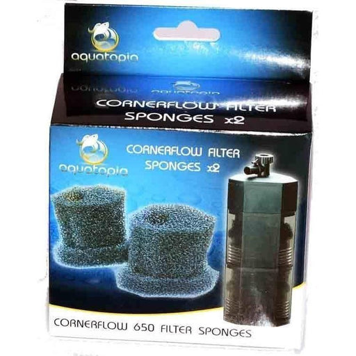 Aquatopia CornerFlow 650 Sponges 2 Pack - Aquatic Supplies Australia