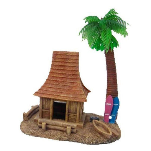 Aquatopia Hermit Crab House with Palm Tree - Aquatic Supplies Australia
