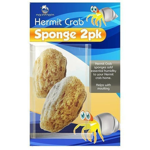 Aquatopia Hermit Crab Sponge 2 Pack - Aquatic Supplies Australia