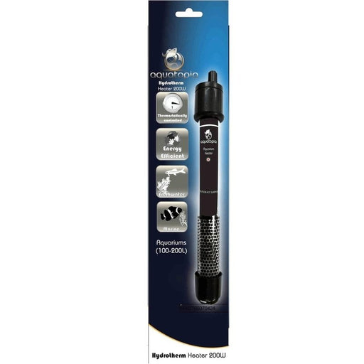 Aquatopia Hydrotherm Heater 200W 32cm (100-200L) - Aquatic Supplies Australia