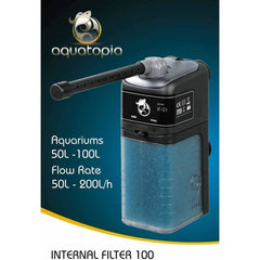 Aquatopia Internal Filter 100 (up to 100L, 200L/Hr) Aquatic Supplies Australia