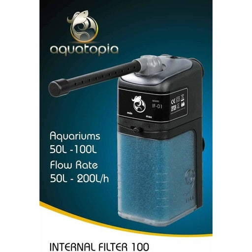 Aquatopia Internal Filter 100 (up to 100L, 200L/Hr) - Aquatic Supplies Australia