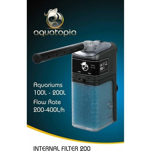 Aquatopia Internal Filter 200 (up to 200L, 400L/hr) - Aquatic Supplies Australia