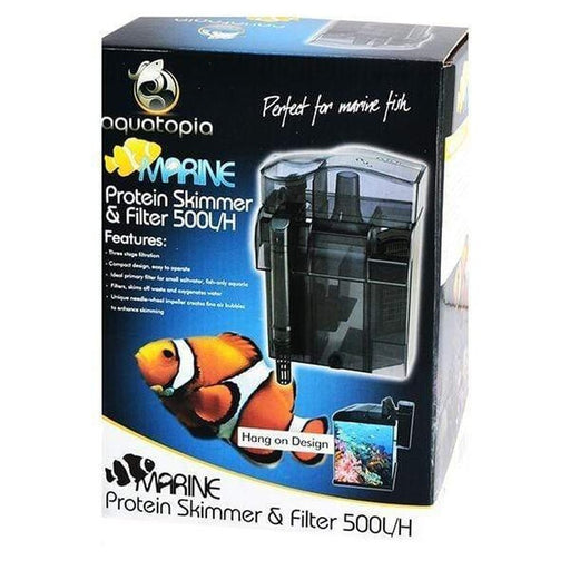 Aquatopia Marine Protein Skimmer & Filter 500 L/h - Aquatic Supplies Australia