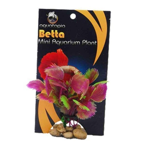 Aquatopia Mini Plant Purple Green 10cm - Aquatic Supplies Australia