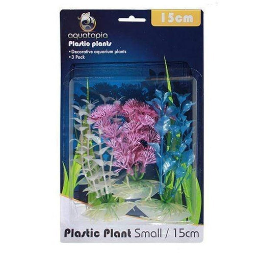 Aquatopia Pearl Plastic Plants 15cm - Aquatic Supplies Australia