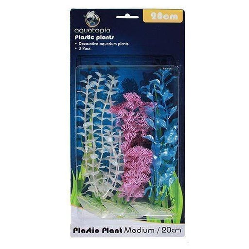 Aquatopia Pearl Plastic Plants 20cm - Aquatic Supplies Australia