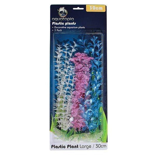Aquatopia Pearl Plastic Plants 30cm - Aquatic Supplies Australia