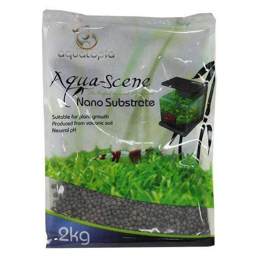 Aquatopia Premium Nano Substrate Black 2kg - Aquatic Supplies Australia