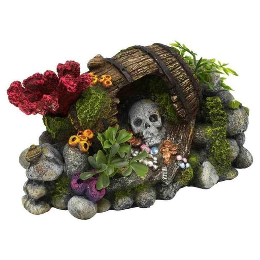 Aquatopia Reef with Skull 21.5 x 13 x 11cm - Aquatic Supplies Australia