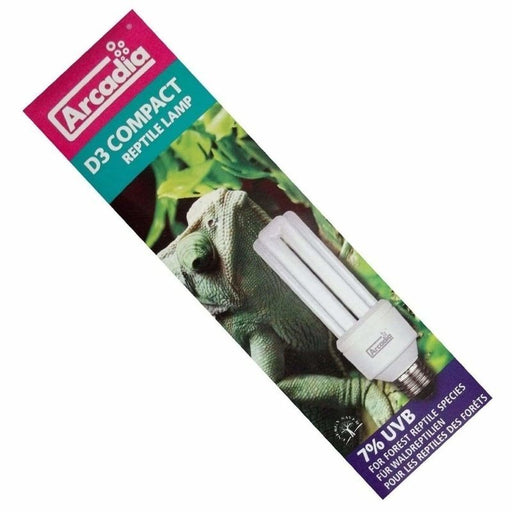 Arcadia 7% D3 Compact Bulb - 23w - Aquatic Supplies Australia