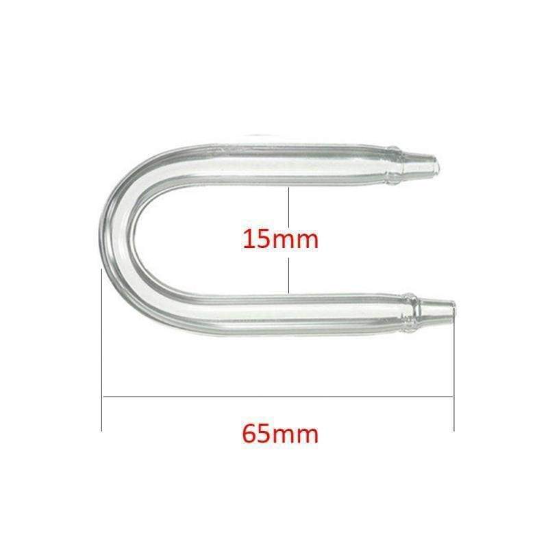 ASA CO2 Diffuser Glass U Bend 15mm Aquatic Supplies Australia