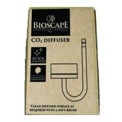 Bioscape Black Stainless Steel CO2 Diffuser - Aquatic Supplies Australia