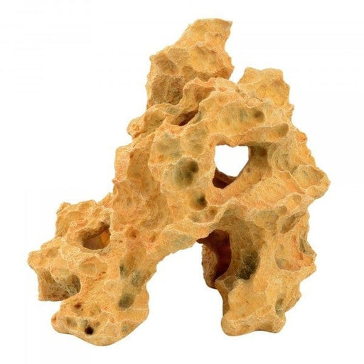 Bioscape Holey Rock Golden Replica - XLarge (33 x 30 x 23 cm) - Aquatic Supplies Australia