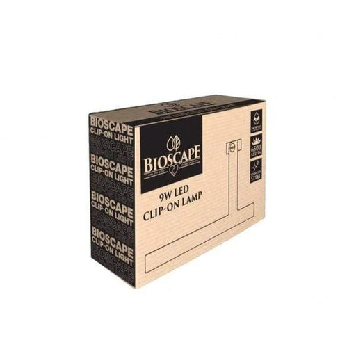 Bioscape LED Clip - on Lamp 9W Stainless Steel - Aquatic Supplies Australia