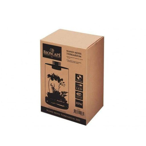 Bioscape Nano Moss Terrarium 200 Cylinder (8.2L) - Aquatic Supplies Australia