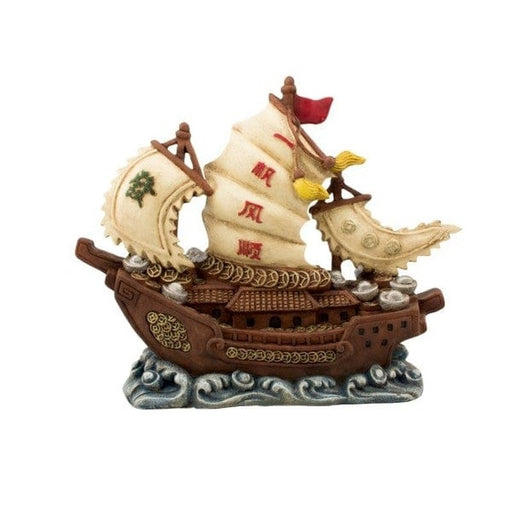 Bioscape Oriental Sailing Schooner 23.6 x 18 cm - Aquatic Supplies Australia