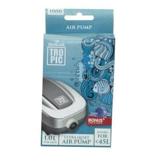 Bioscape Tropic Air Pump 1000 (10-45L) Single Outlet - Aquatic Supplies Australia