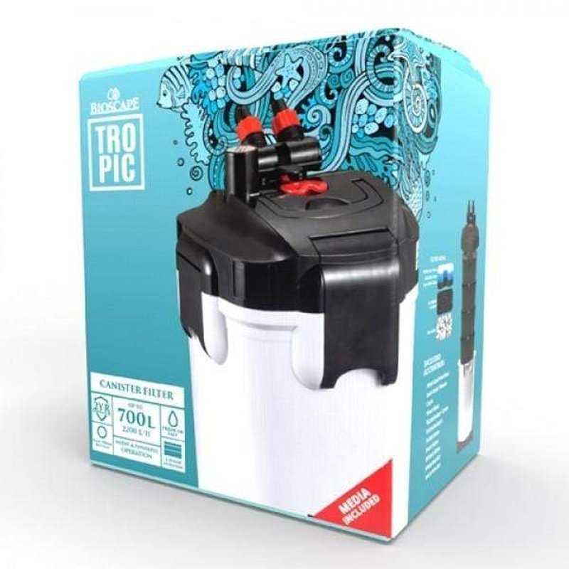 Bioscape Tropic Canister Filter 2200 (700L, 2200L/h) - Aquatic Supplies Australia