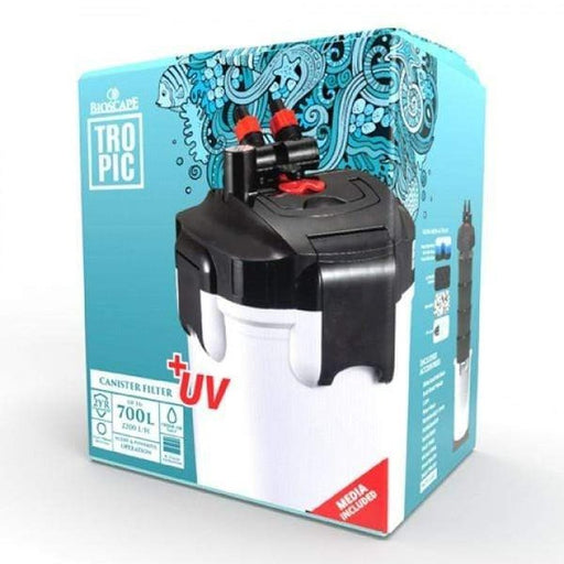 Bioscape Tropic Canister Filter 2200 with UV (700L, 2200L/h) - Aquatic Supplies Australia