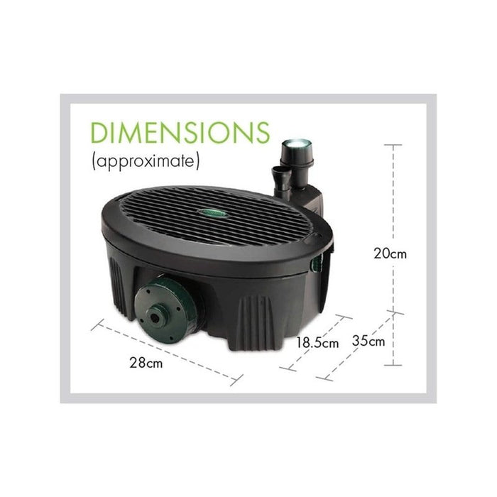 Blagdon Inpond 5 in 1 2000 Multi Filter (650L/h) Aquatic Supplies Australia
