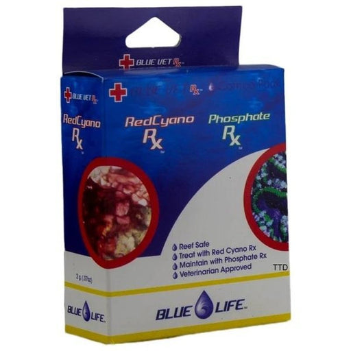 Blue Life Cyano Phosphate 2 in 1 (2g Red Cyano RX & 30mL Phosphate RX) - Aquatic Supplies Australia