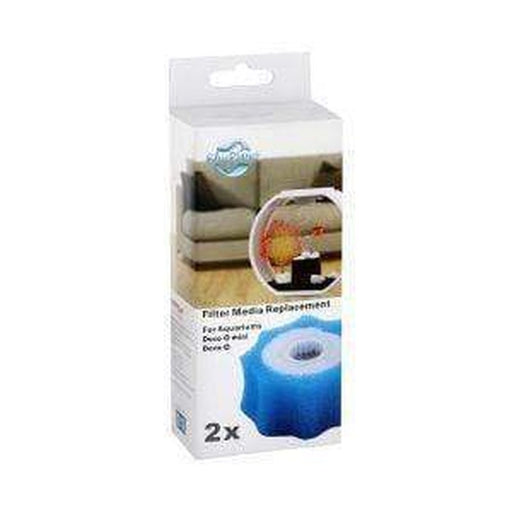 Blue Planet Deco O Media 2 Pack (Black Filter model) - Aquatic Supplies Australia