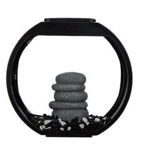 Blue Planet Deco O Mini Aquarium 10L Black - Aquatic Supplies Australia