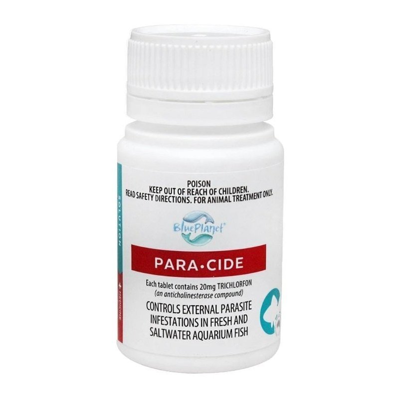 Blue Planet Paracide Tablets 25 Pack - Aquatic Supplies Australia