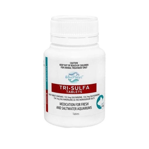 Blue Planet Tri-Sulfa Tablets - Aquatic Supplies Australia