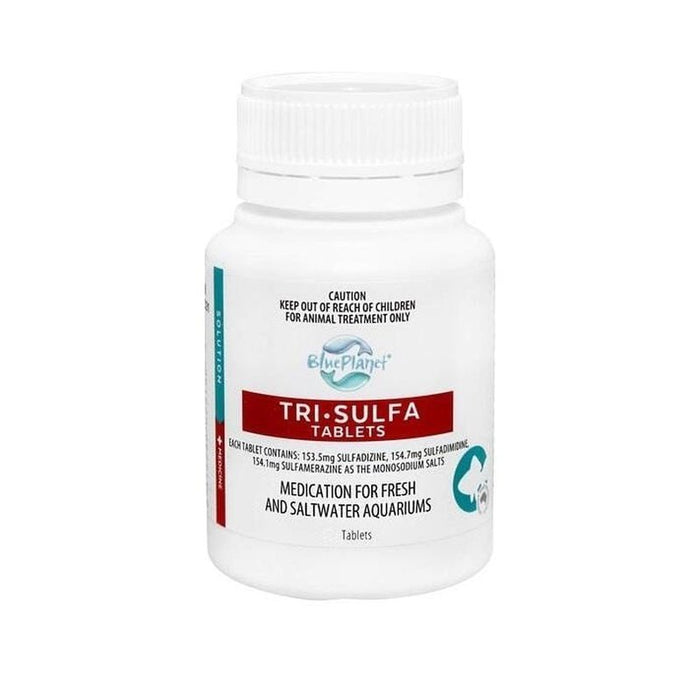 Blue Planet Tri - Sulfa Tablets - Aquatic Supplies Australia