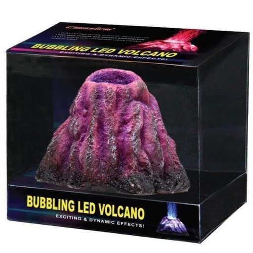 Classica Red Bubbling LED Volcano - Aquatic Supplies Australia