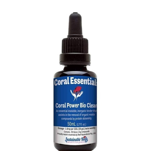 Coral Essentials Coral Power Bio Clean 50mL - Aquatic Supplies Australia