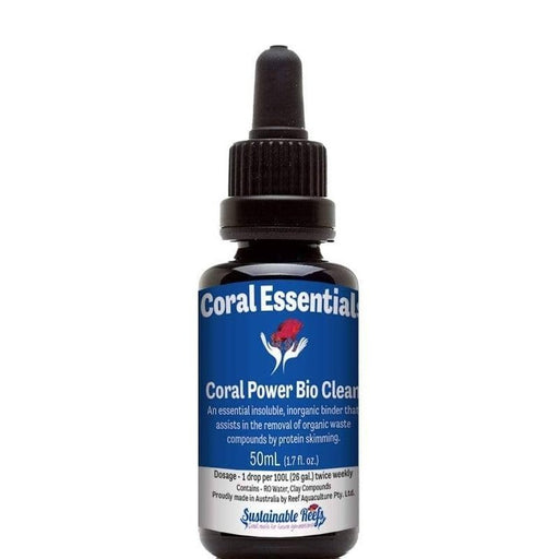 Coral Essentials Coral Power Bio Clean 50mL - Aquatic Supplies Australia