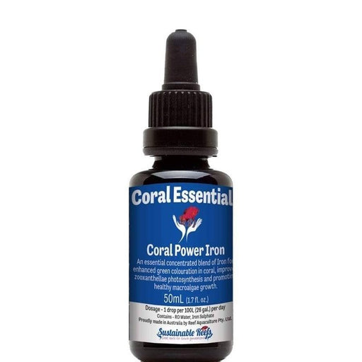 Coral Essentials Coral Power Iron 50mL - Aquatic Supplies Australia
