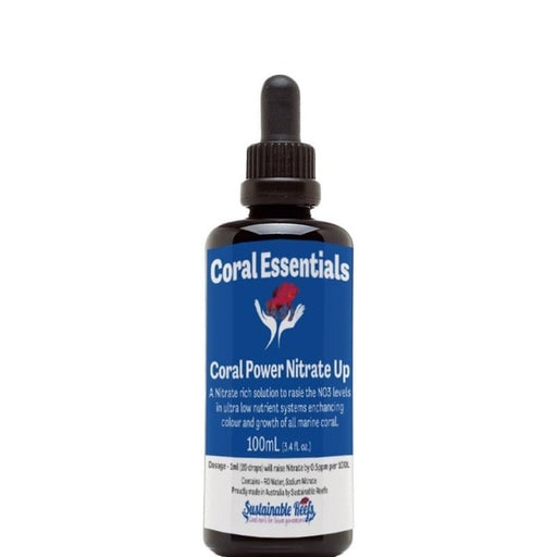 Coral Essentials Coral Power Nitrate UP 100ml - Aquatic Supplies Australia