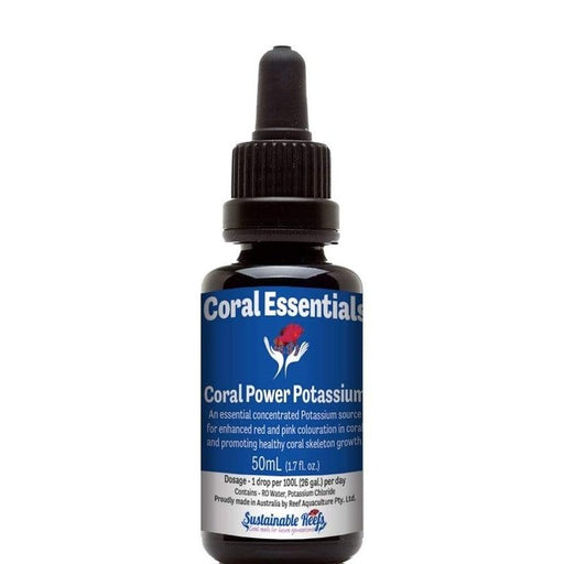 Coral Essentials Coral Power Potassium 50mL - Aquatic Supplies Australia